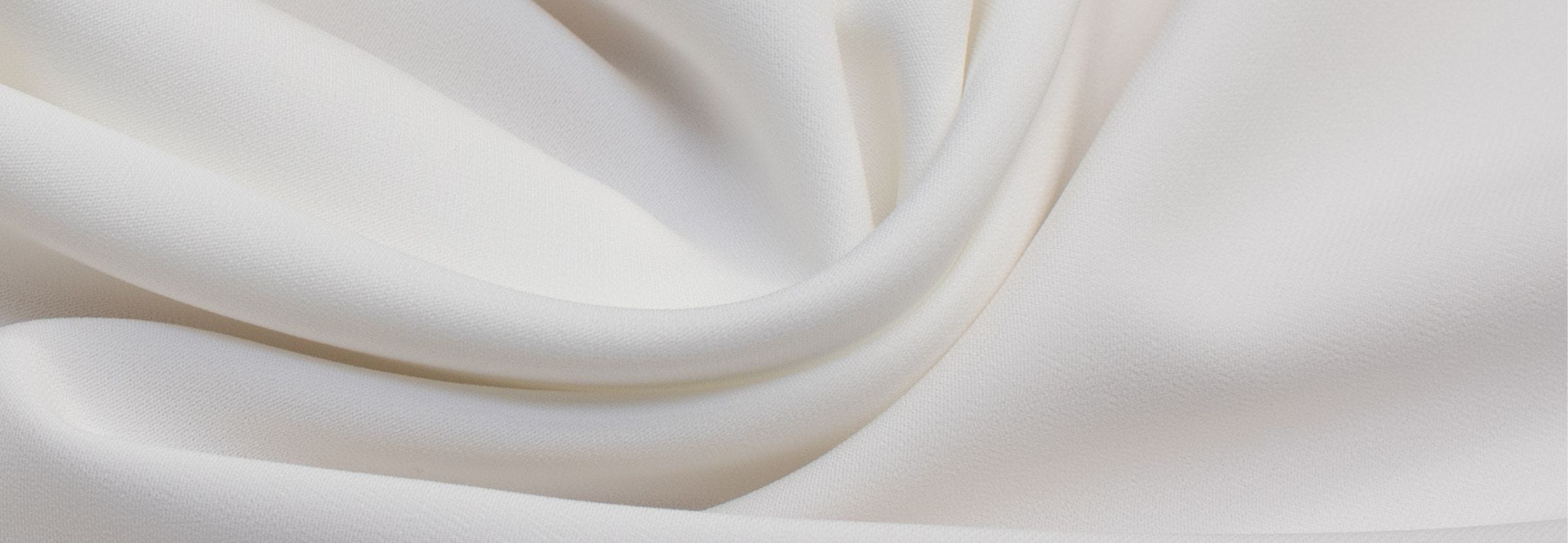 white rayon fabric