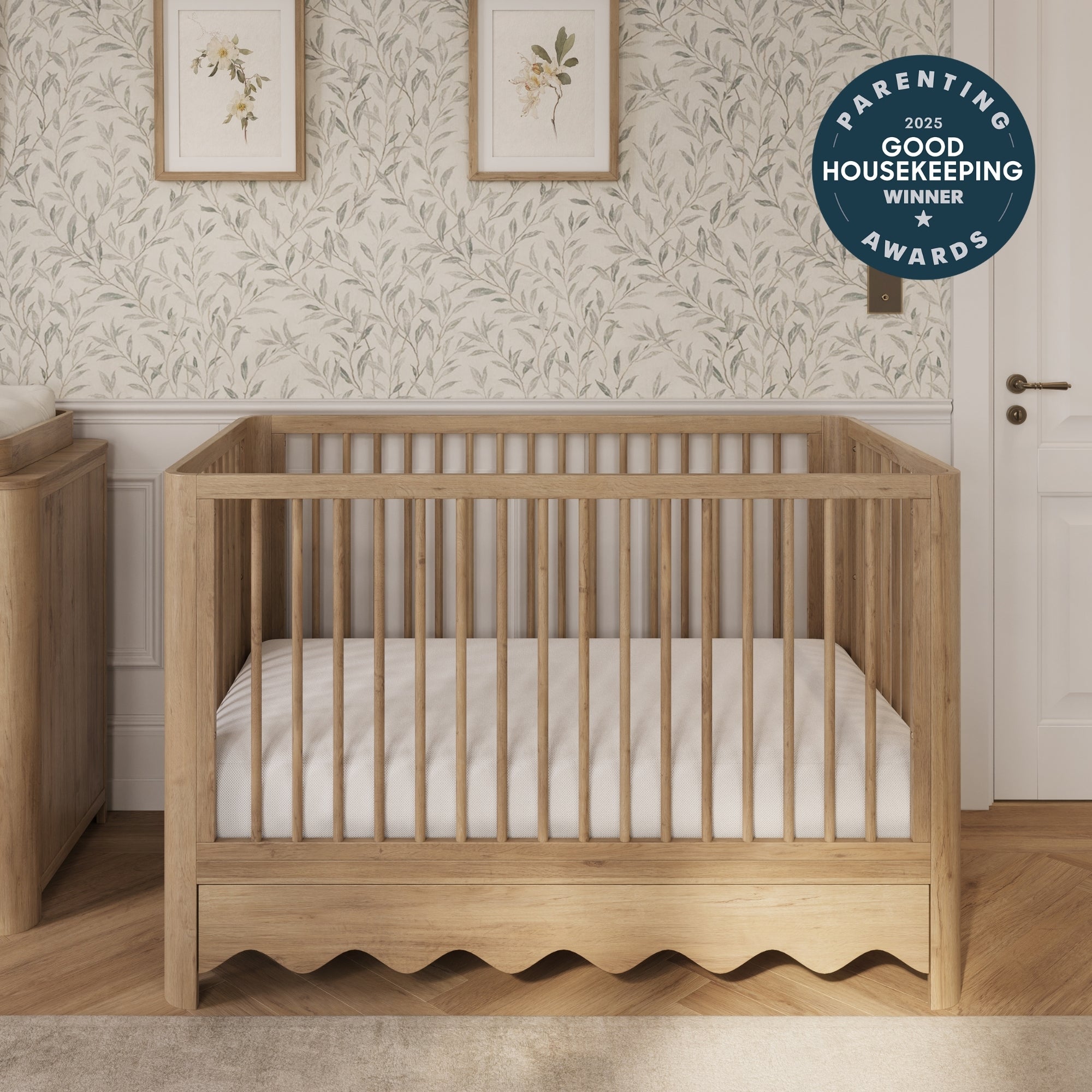 Breathable Organic 2-Stage Baby Crib Mattress