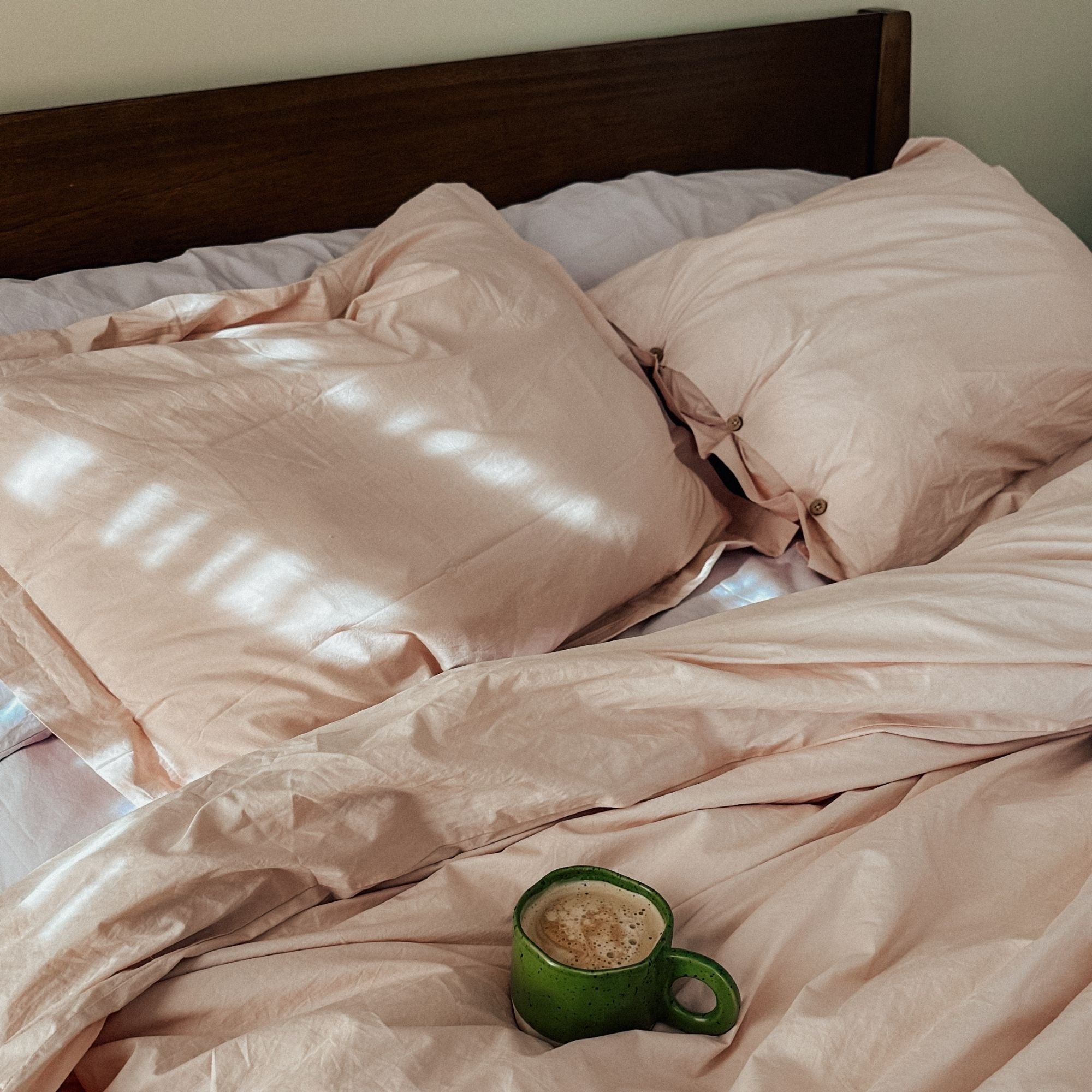 Final Sale! Organic Cotton Percale Sham Set