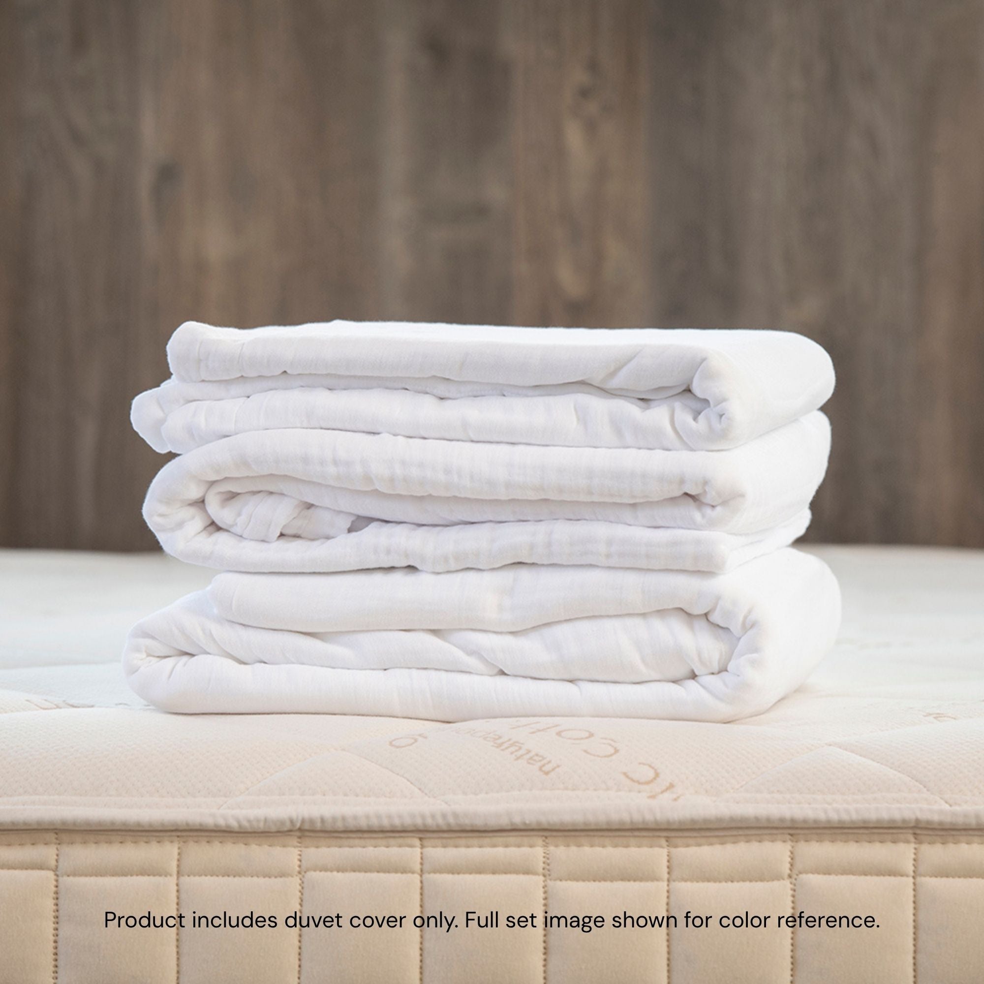 Final Sale! Organic Cotton Muslin Duvet Cover