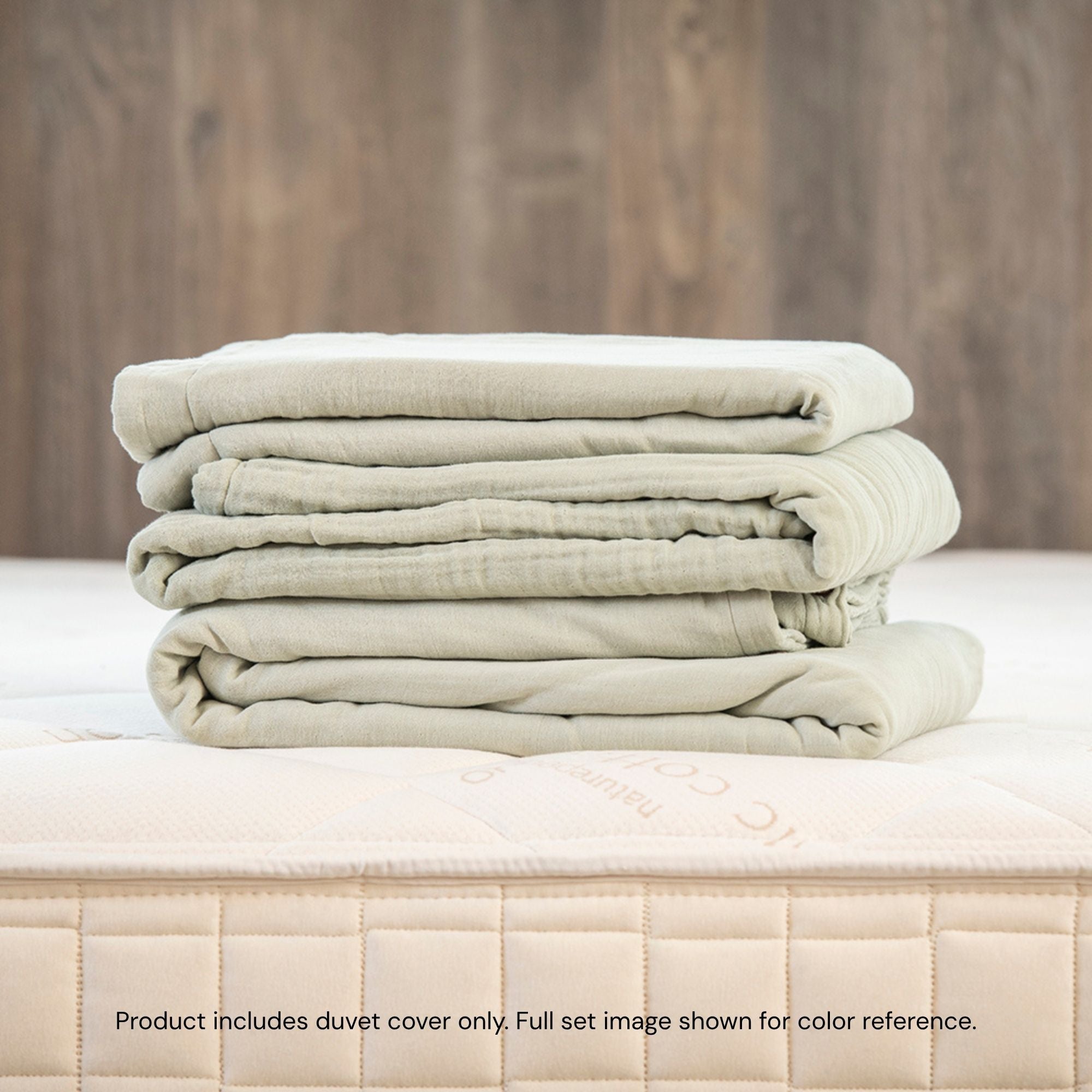 Final Sale! Organic Cotton Muslin Duvet Cover