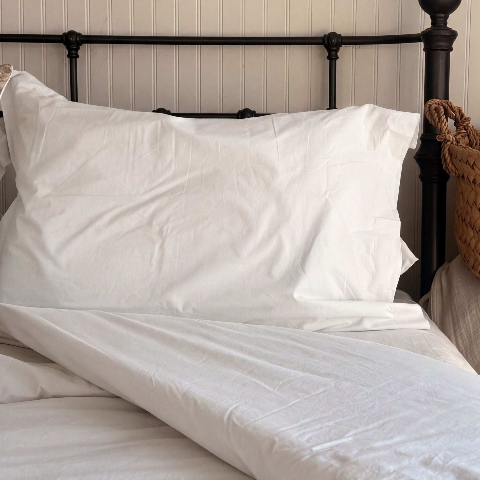 Final Sale! Organic Cotton Percale Pillowcase Set