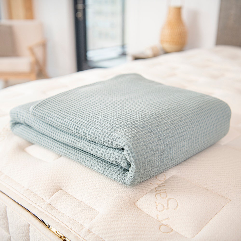 Organic cotton blanket twin 2025