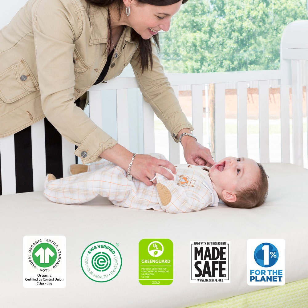 Crib wedge for mini crib on sale