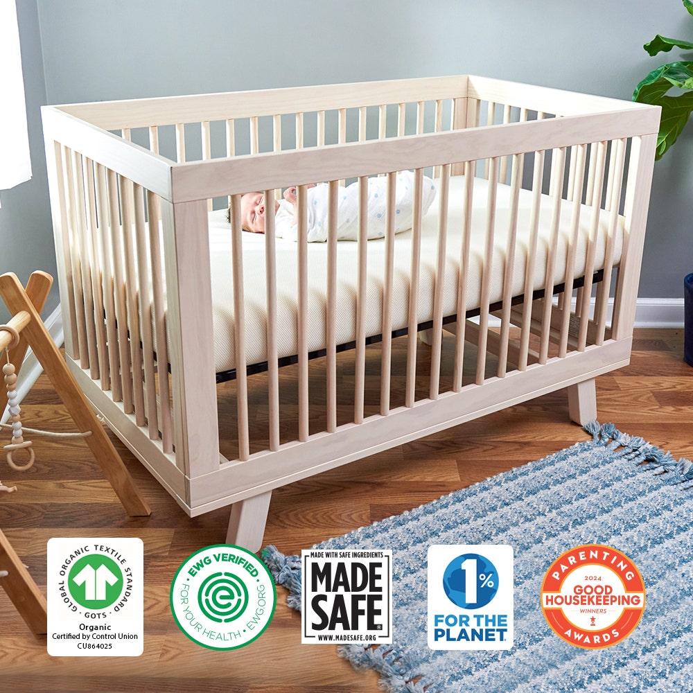 Organic Breathable Crib Mattress Baby Toddler Naturepedic