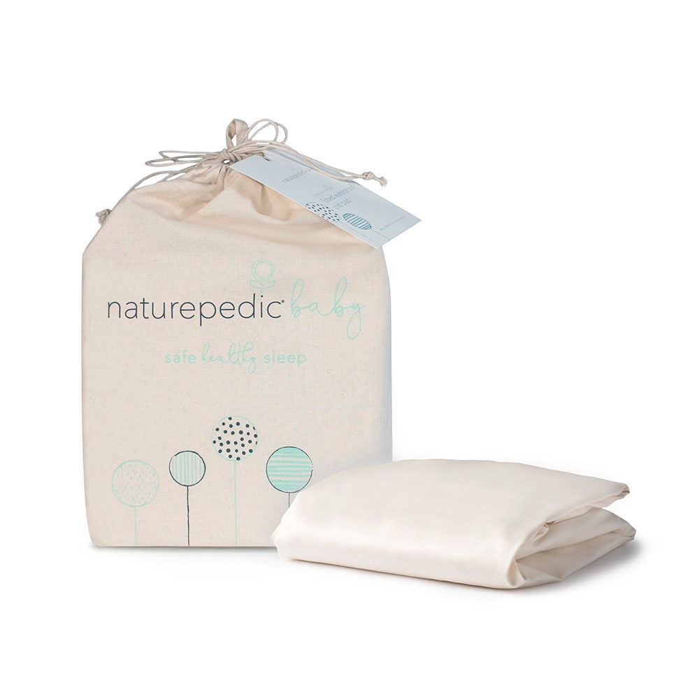 Organic Cotton Sateen Crib Sheets Baby Sheet Sets l Naturepedic