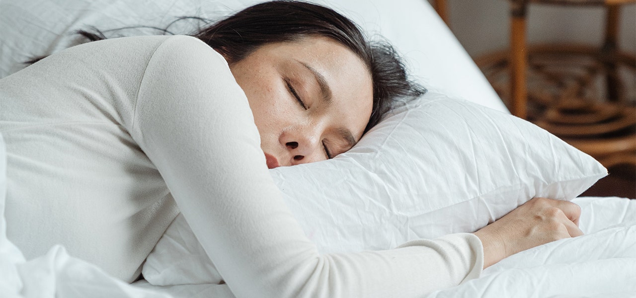 Woman napping due to sleep regression