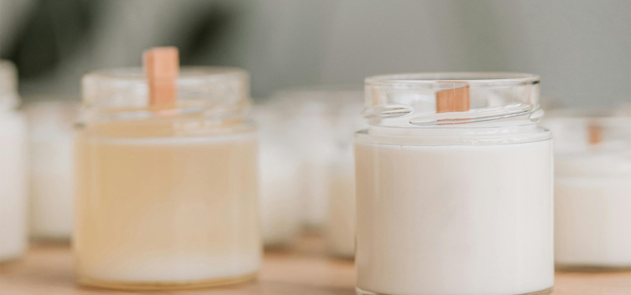 wood wick candles