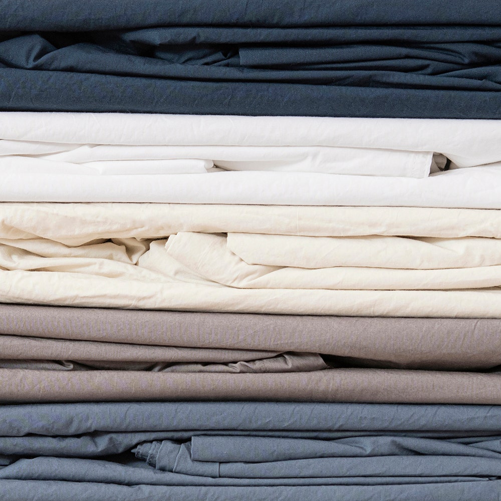 All colorways of Percale sheet set