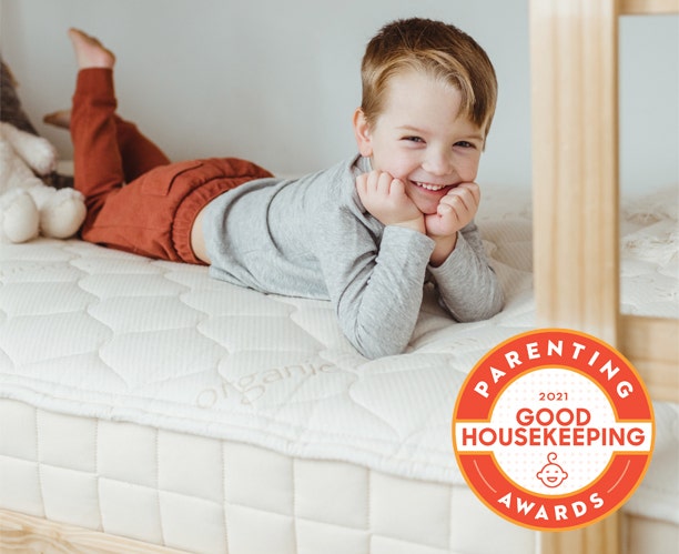 Good Housekeeping Parenting Award for Naturepedic 2 in 1 Organic Kids Mattress