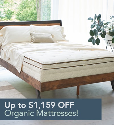 Up to $1159 OFF Organic Mattresses